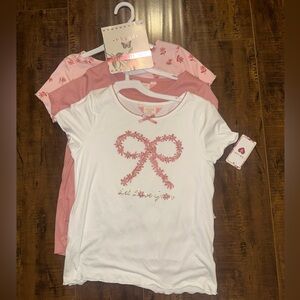 Kids 3 pack t shirts